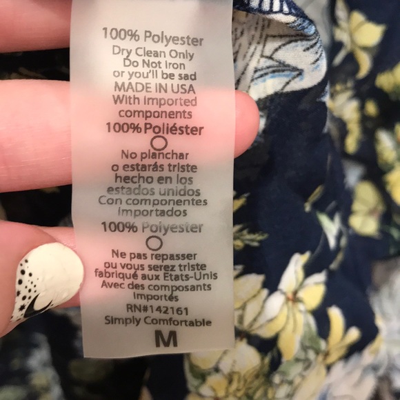 LulaRoe Medium Shirley - Picture 3 of 3